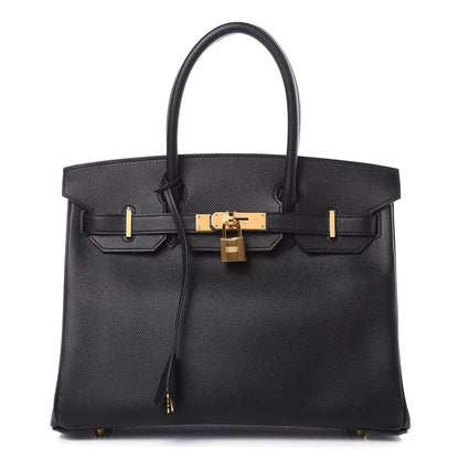 Hermes Epsom Birkin 30 Black 1 of 30