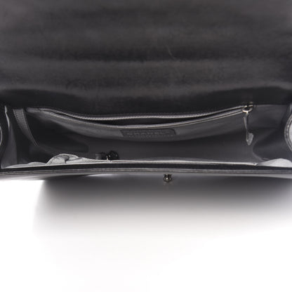 Chanel Lambskin Quilted Large Boy Flap Black 5 of 12