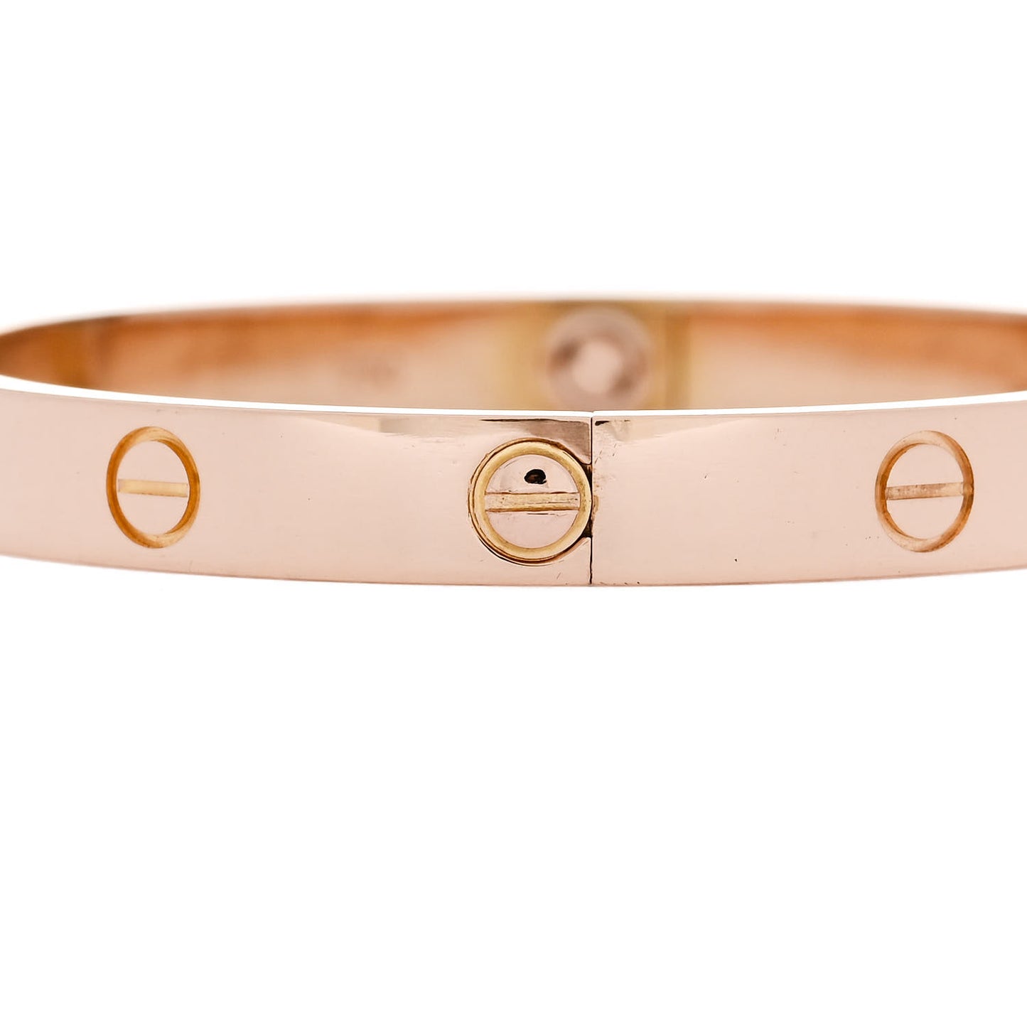 18K Pink Gold LOVE Bracelet 17