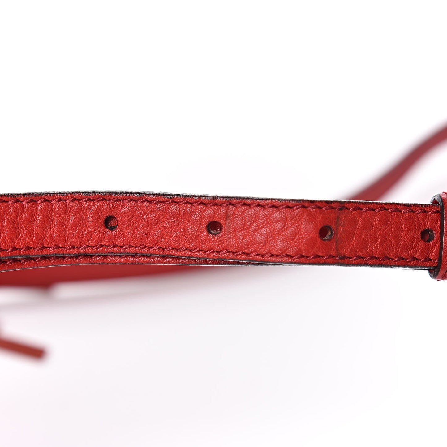 Pebbled Calfskin Small Soho Disco Bag Tabasco Red
