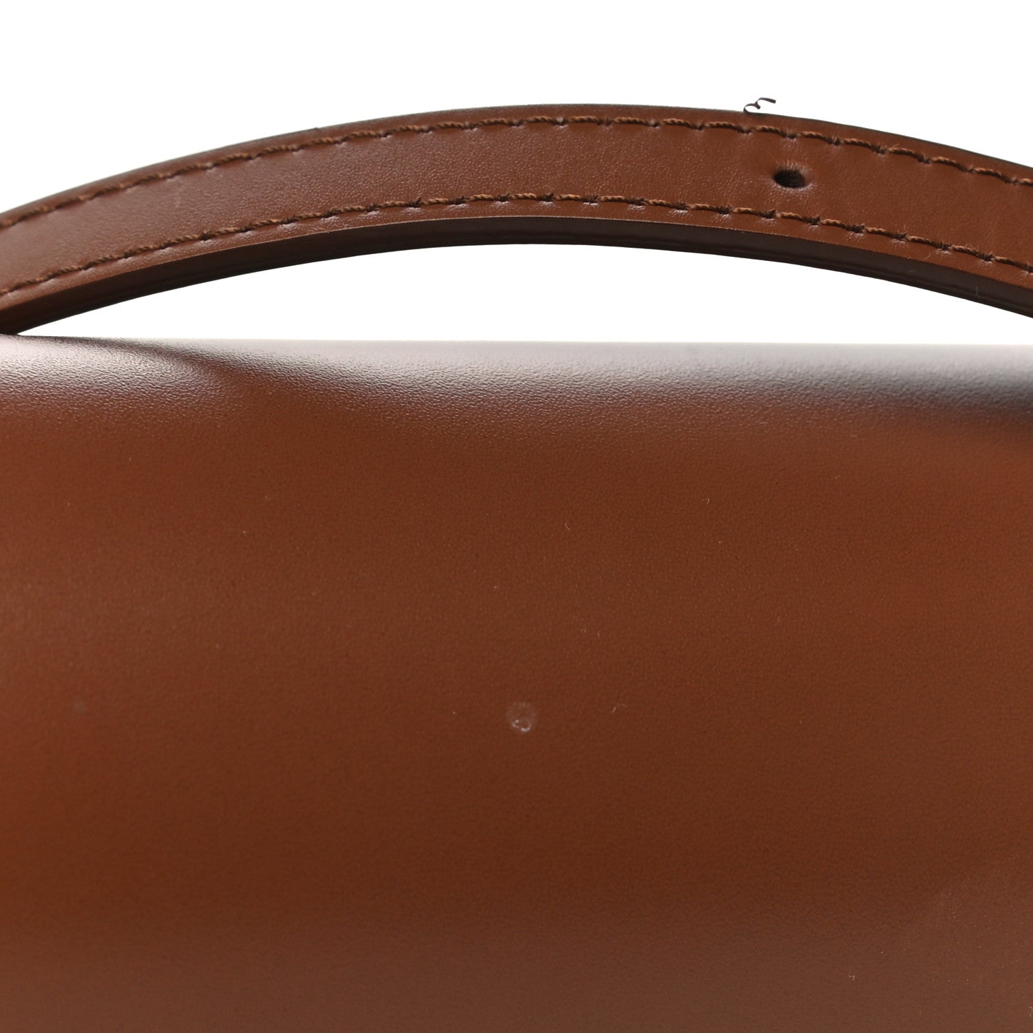 Burberry Smooth Calfskin Two Tone Small Grace Bag Malt Brown Black 15 of 15