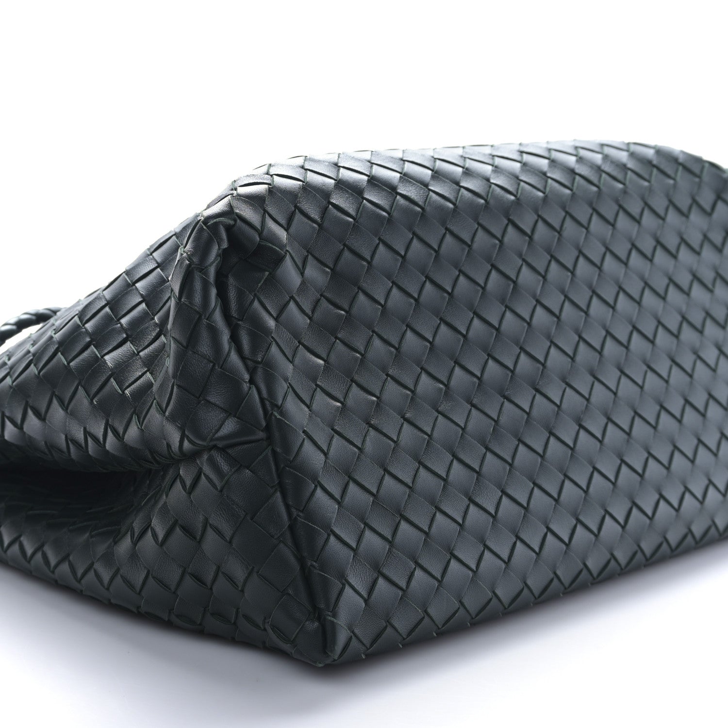 Bottega Veneta Nappa Intrecciato Large Andiamo Shoulder Bag Emerald Green 7 of 8
