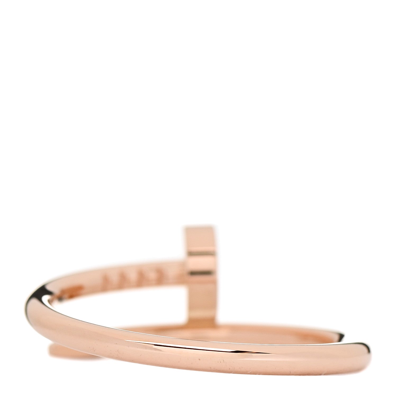 Cartier 18K Pink Gold Small Juste Un Clou Ring 52 6 3 of 5