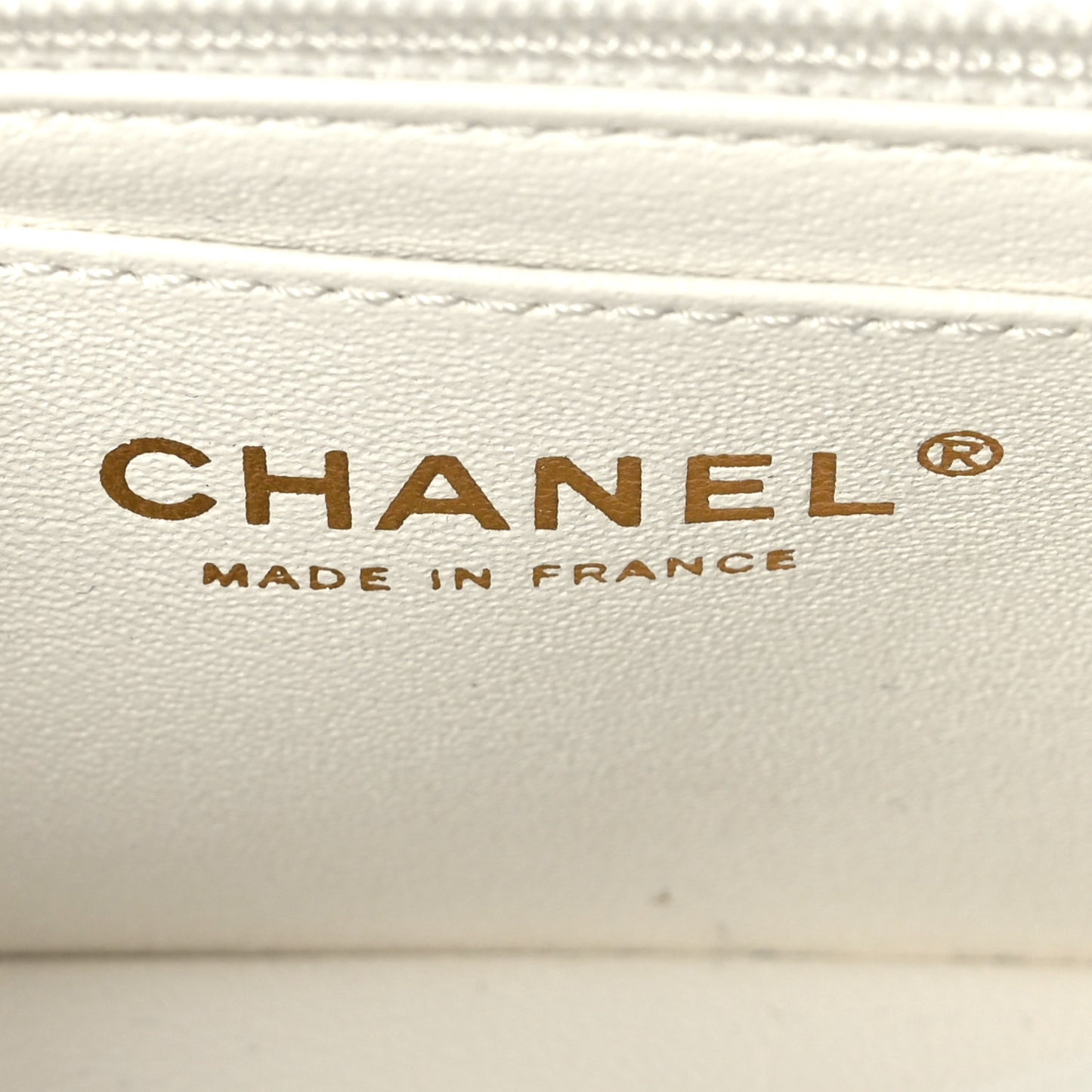 Aged Calfskin Quilted 2.55 Reissue Mini Flap White