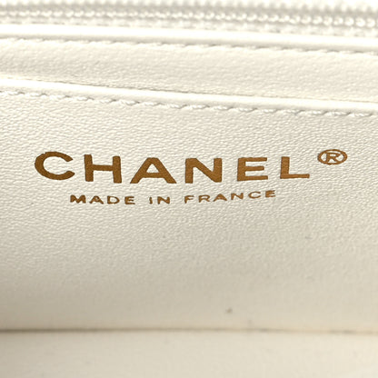 Chanel Aged Calfskin Quilted 2.55 Reissue Mini Flap White 6 of 9