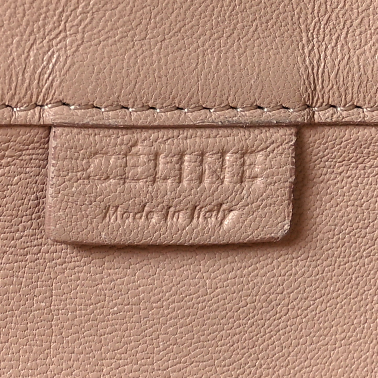 Lambskin Horizontal Cabas Beige