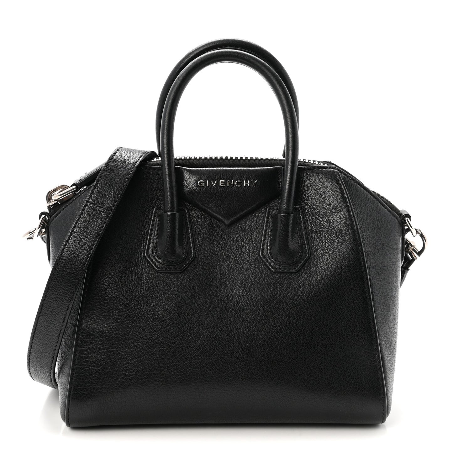 Sugar Goatskin Mini Antigona Black