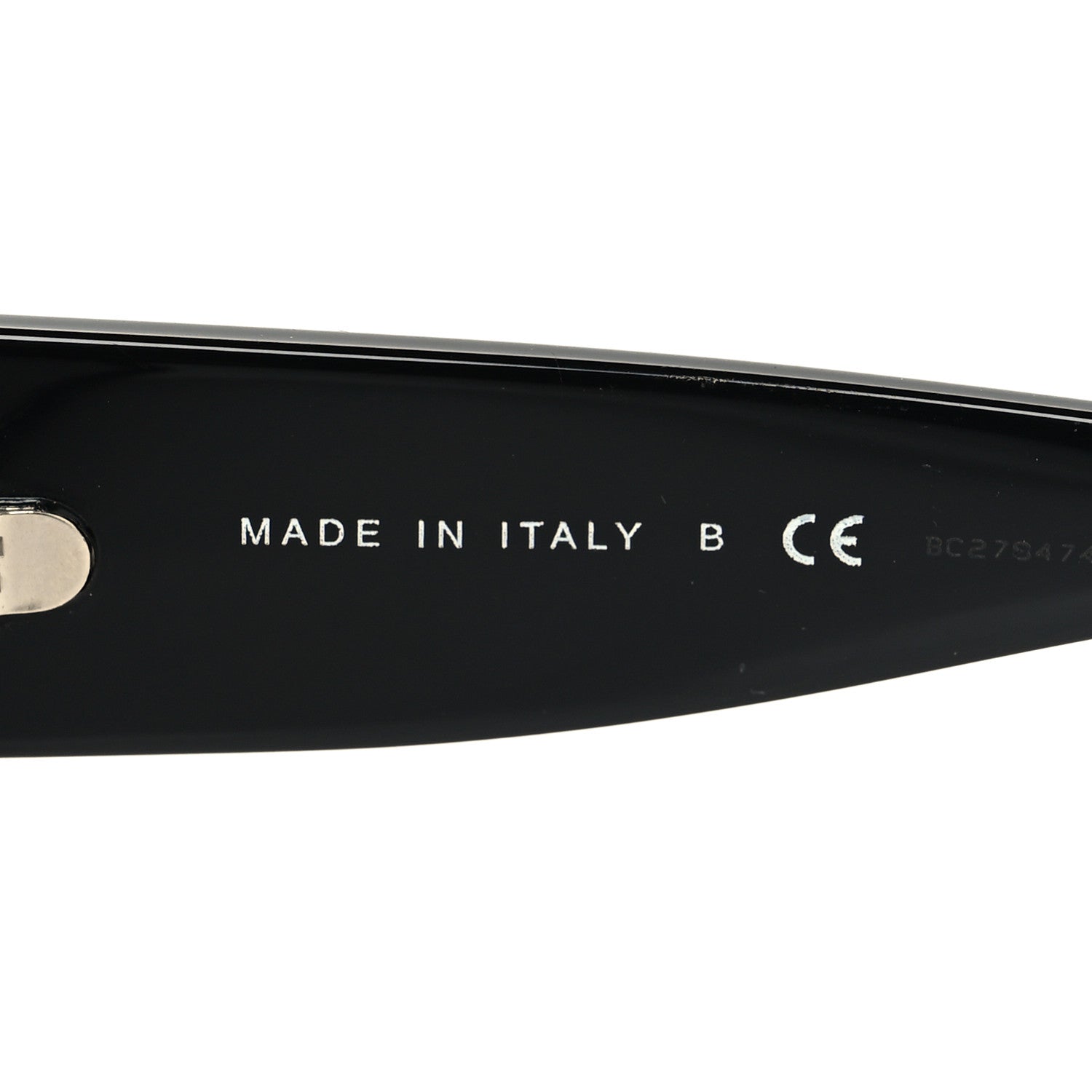 Chanel Acetate Shield Sunglasses 5449-A Black 6 of 8