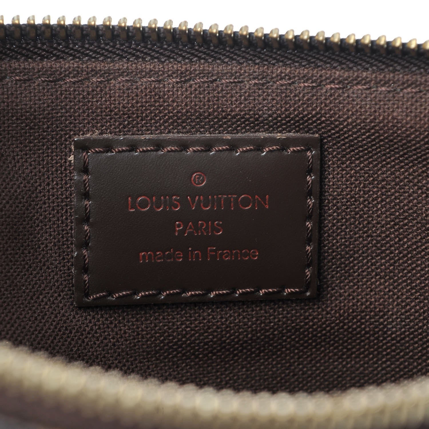 Louis Vuitton Damier Ebene Brooklyn Flat Pochette 6 of 6