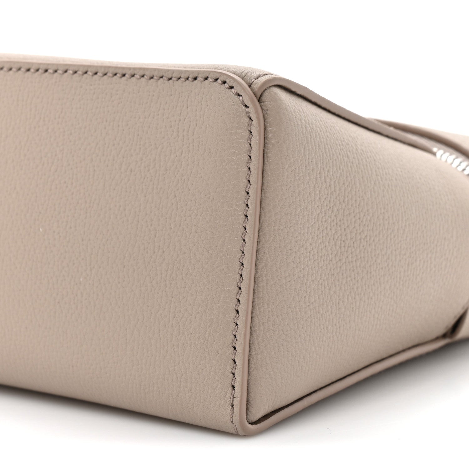 Loro Piana Grained Calfskin L23 Extra Bag Dove 8 of 10