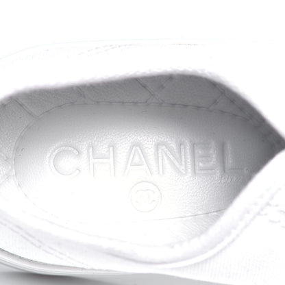 Chanel Mixed Fibers Low Top Sneakers 36.5 White 6 of 6