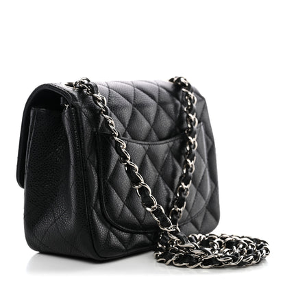Chanel Caviar Quilted Mini Square Flap Black 3 of 10