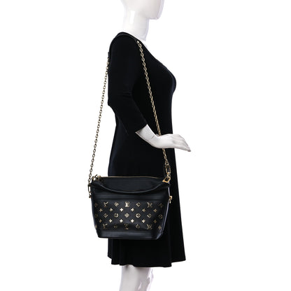 Louis Vuitton Calfskin Monogram Cruiser PM Black 2 of 9