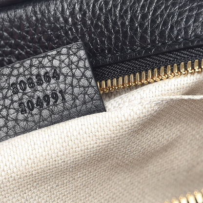 Gucci Pebbled Calfskin Small Soho Disco Bag Black 7 of 8