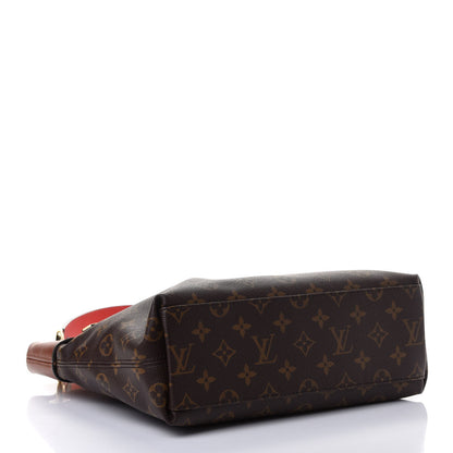 Louis Vuitton Monogram Tuileries Besace Caramel Rouge 3 of 4