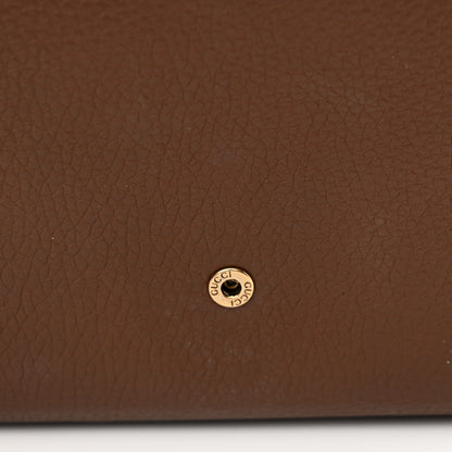 Gucci Cellarius Calfskin GG Marmont Chain Wallet Nut Brown 8 of 12