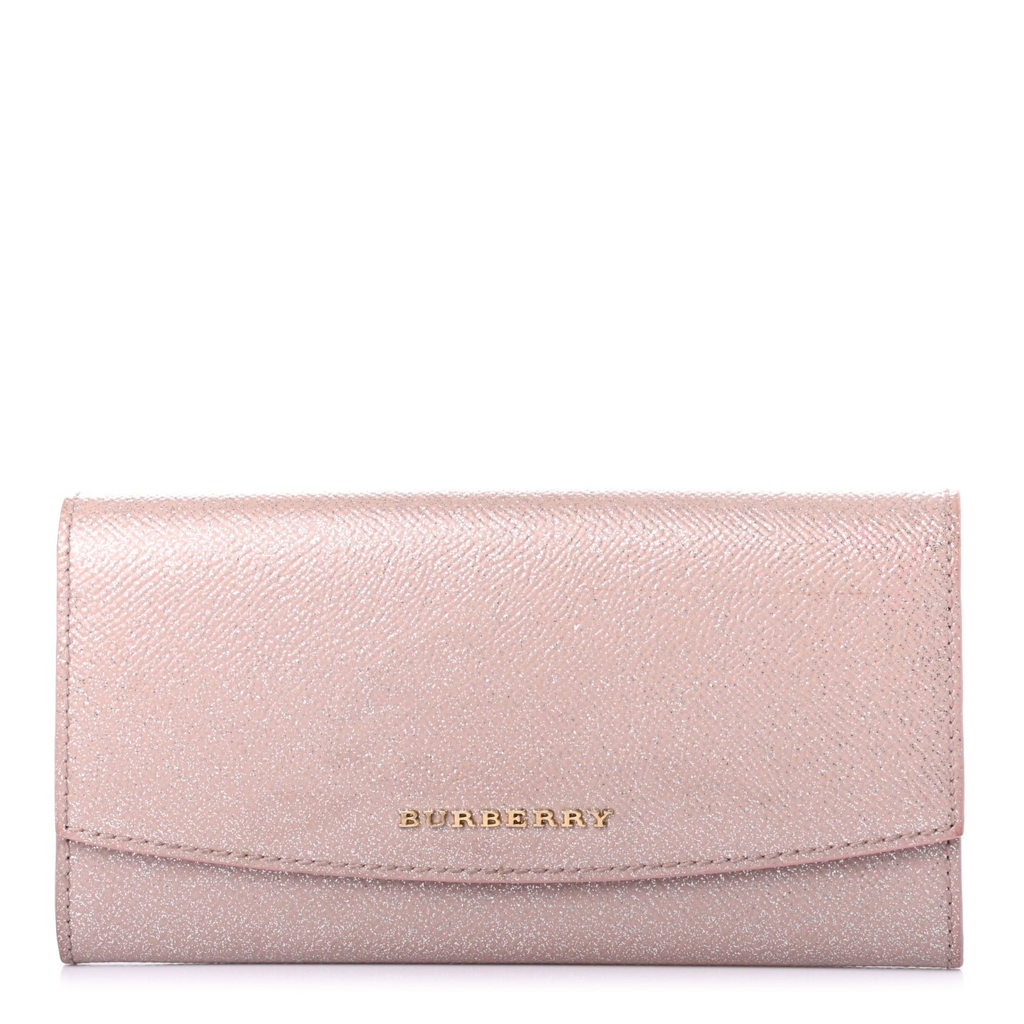 Patent Glitter Porter Continental Wallet Pale Orchid