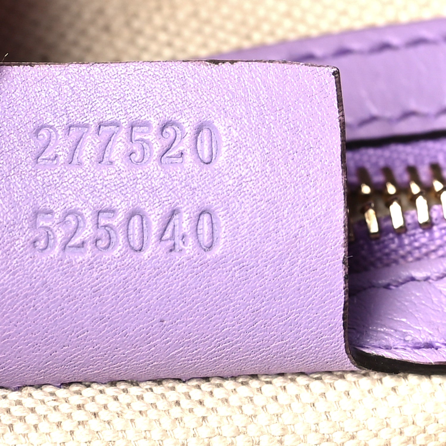 Gucci Calfskin Medium New Jackie Shoulder Bag Lilac 7 of 10