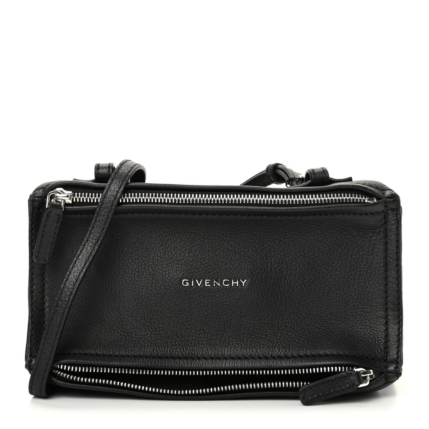 Sugar Goatskin Mini Pandora Black