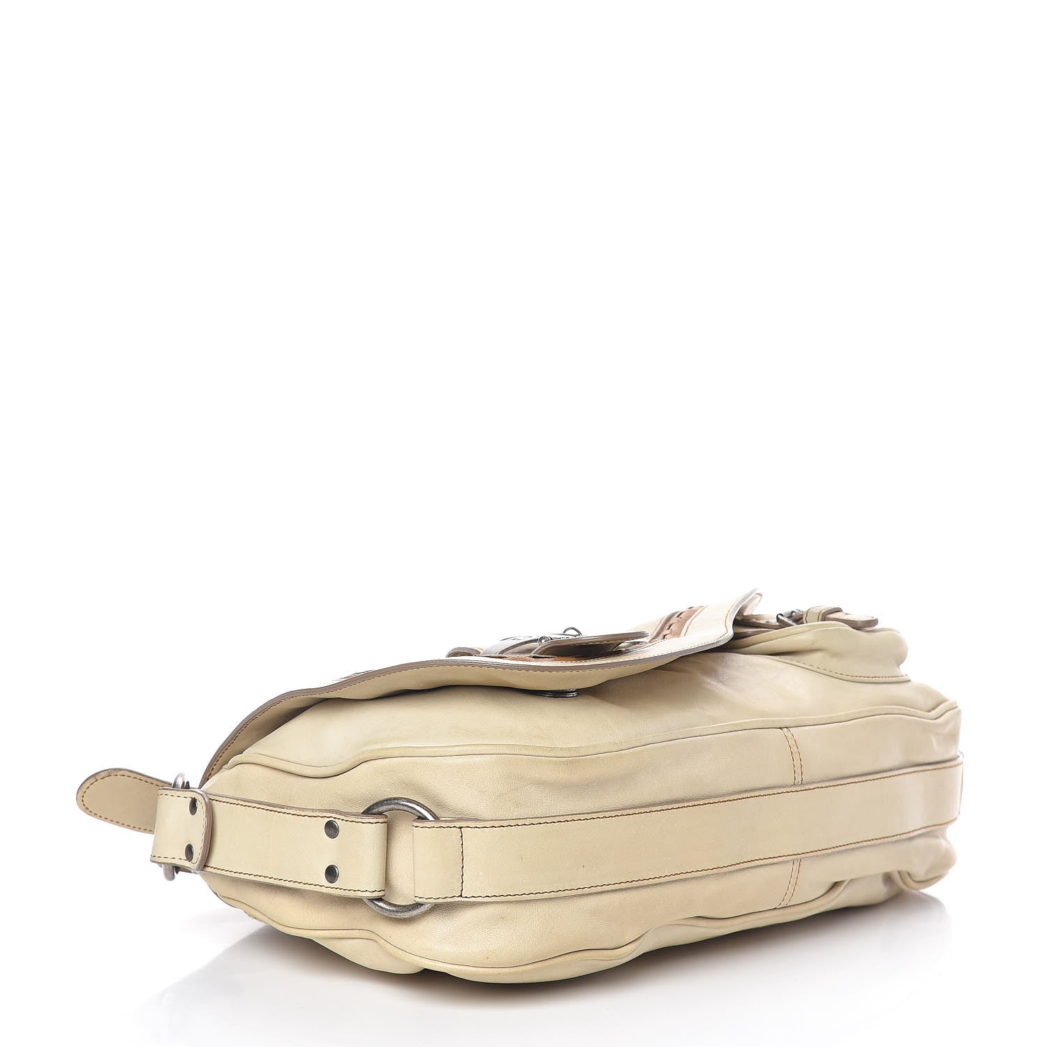 Christian Dior Calfskin Medium Gaucho Double Saddle Bag 4 of 26