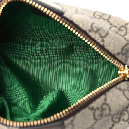Gucci Soft GG Supreme Monogram Calfskin Medium Ophidia Cosmetic Case Beige Ebony New Acero 5 of 10