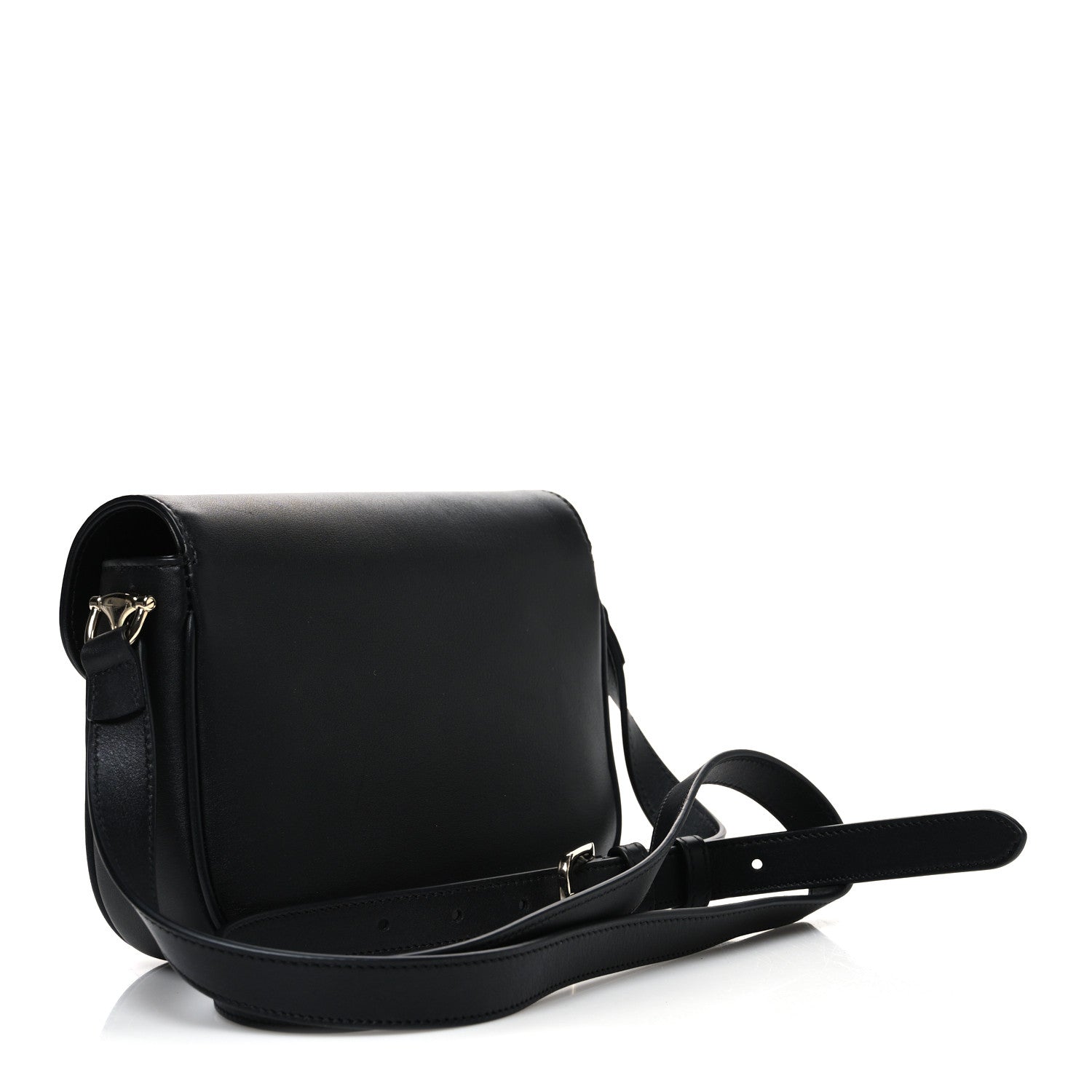 Gucci Arabella Calfskin Horsebit 1955 Shoulder Bag Black Black 3 of 10