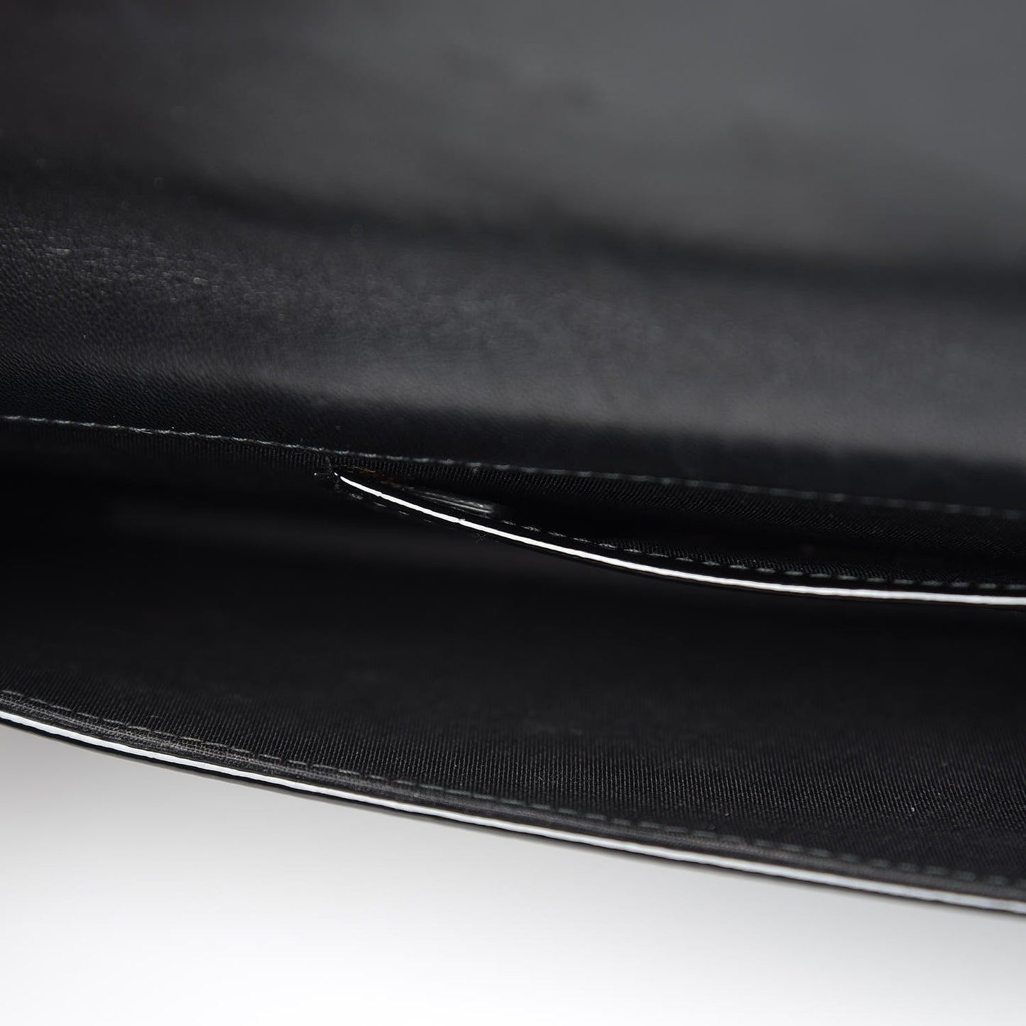Patent Cannage Lady Dior Convertible Clutch Black