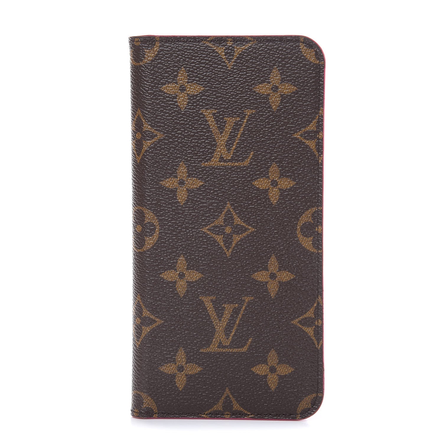 Louis Vuitton Monogram iPhone XS Max Folio Case Rose Pop 1 of 9