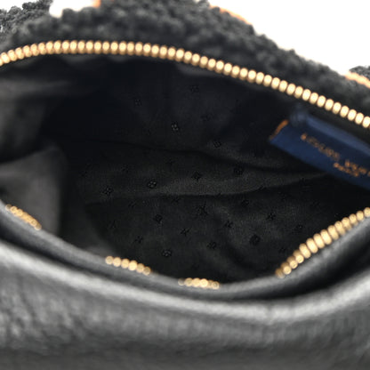 Louis Vuitton Calfskin Monogram Teddy Muffle Black 5 of 12