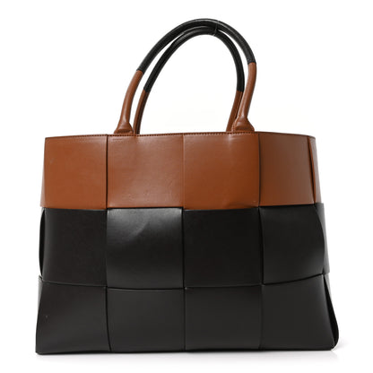 Bottega Veneta Nappa Maxi Intrecciato Medium Arco Tote Fondant Wood 1 of 10