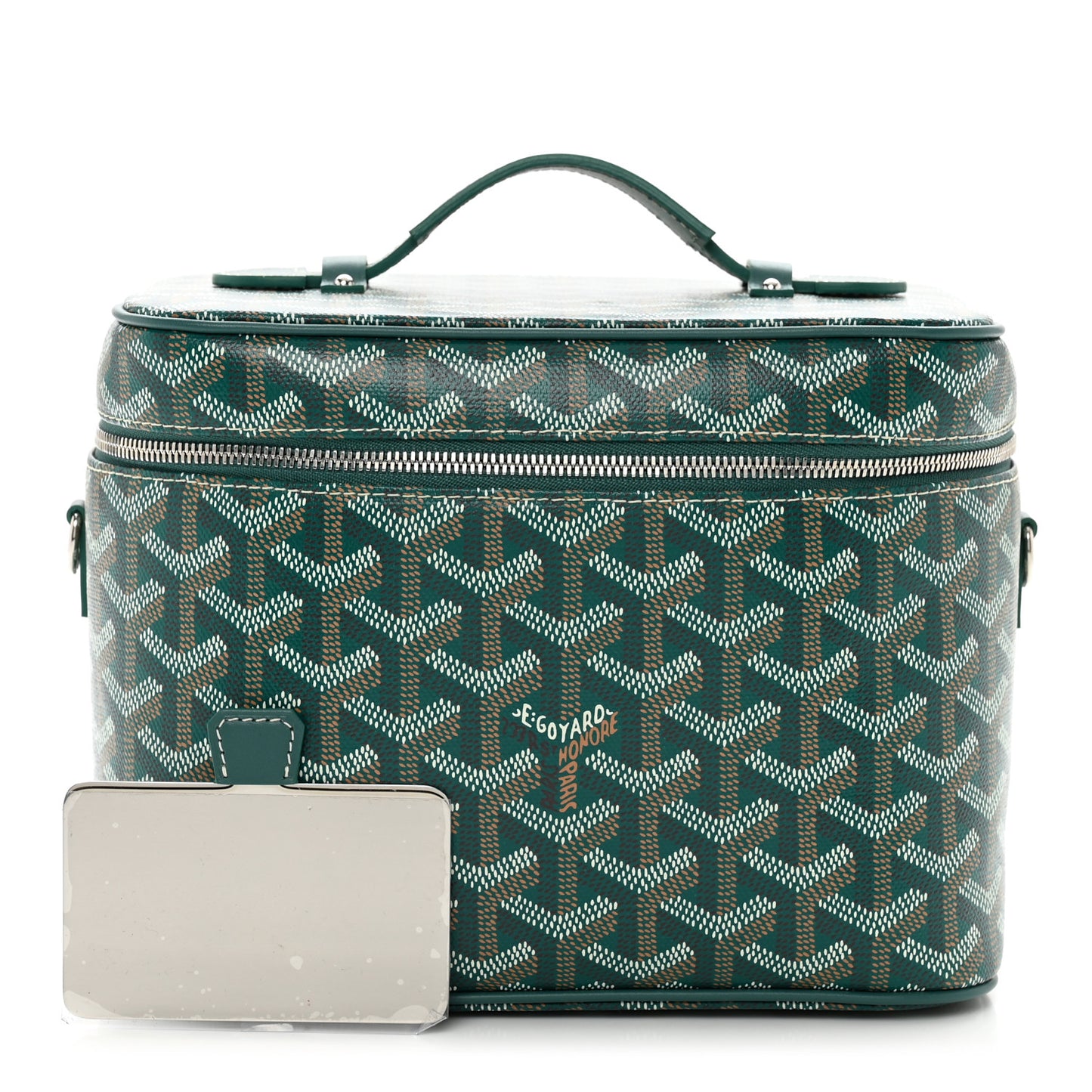 Goyardine Muse Vanity Case Green