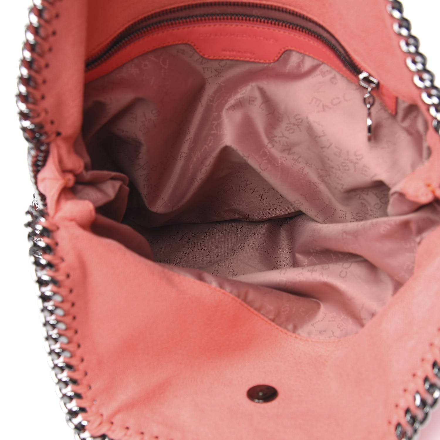 Stella McCartney Shaggy Deer Falabella Fold Over Tote Peony 4 of 9