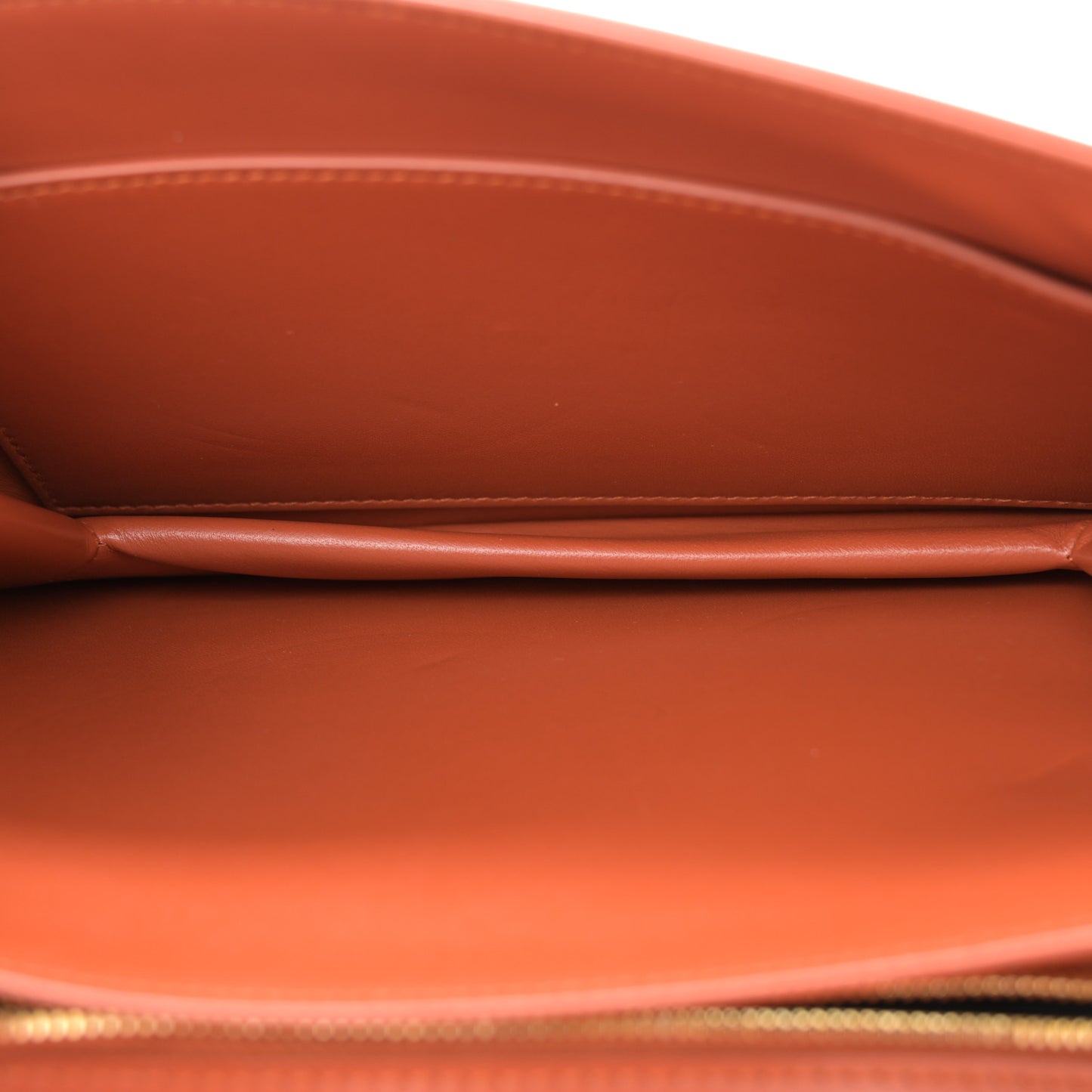 Smooth Calfskin Le Maillon Satchel Orange