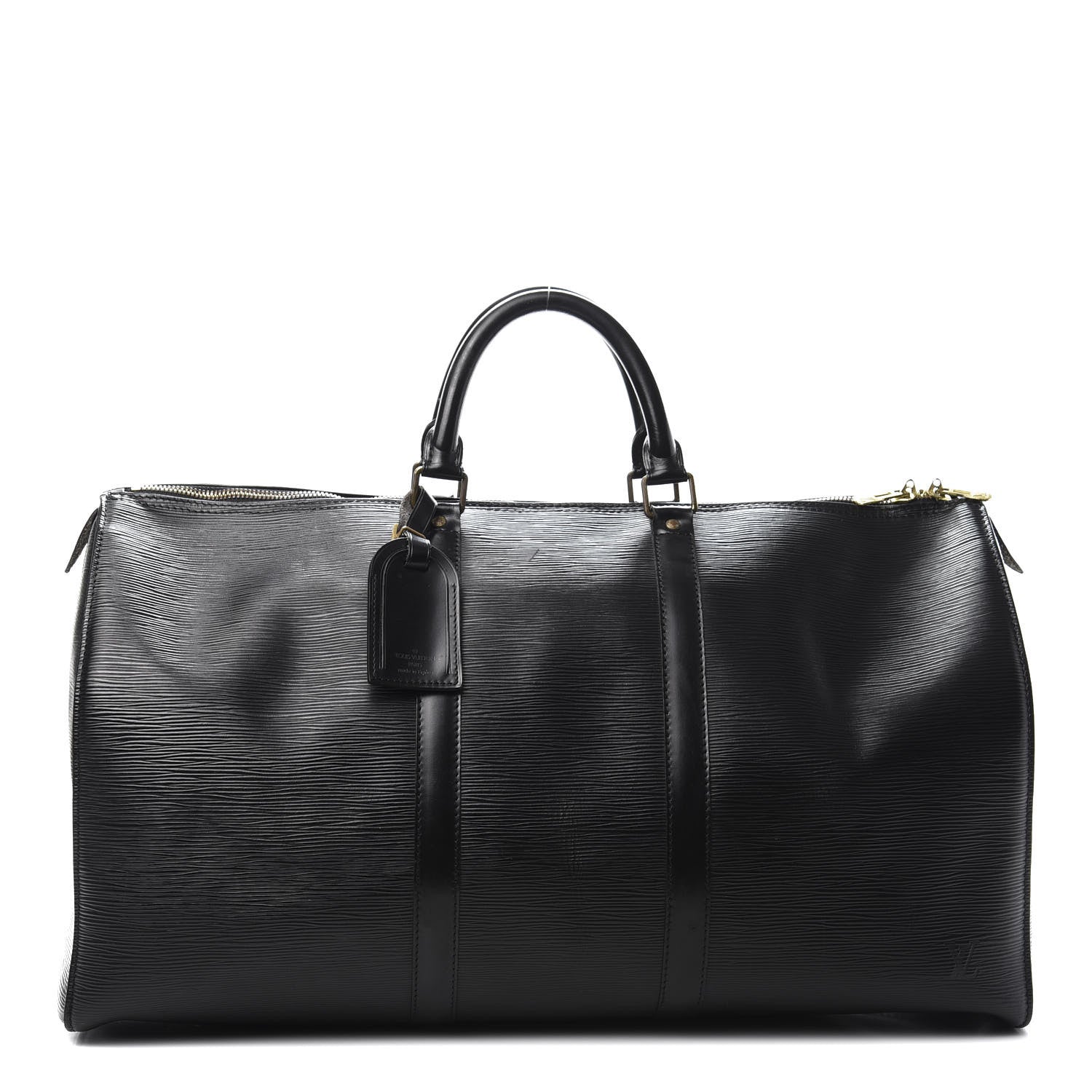 Louis Vuitton Epi Keepall 50 Black 1 of 15