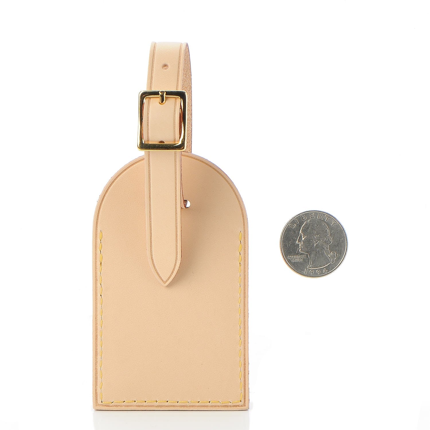Louis Vuitton Vachetta Luggage Tag 2 of 3