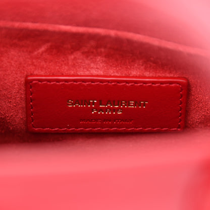 Saint Laurent Patent Nano Sac de Jour Red 6 of 9