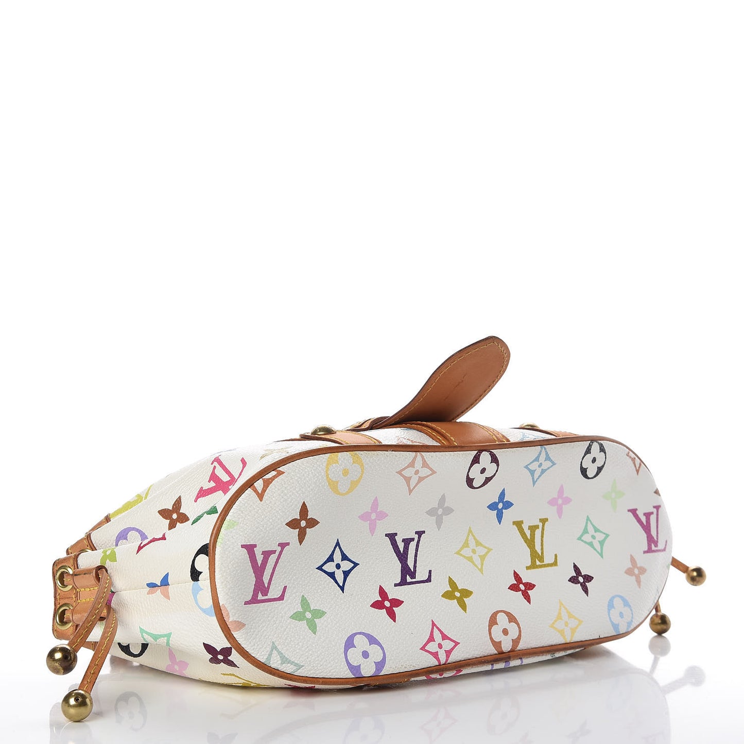 Monogram Multicolor Theda GM White
