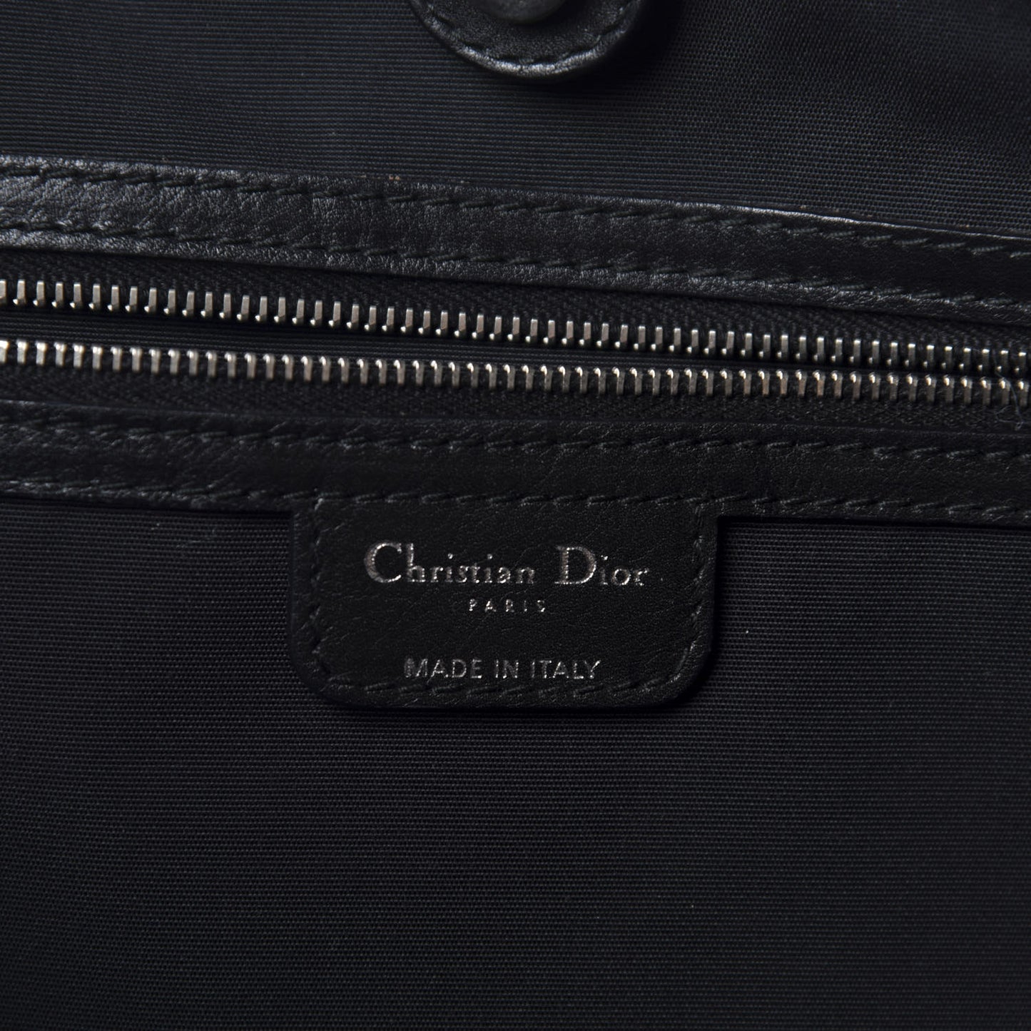Coated Canvas Cannage Large Panarea Tote Black