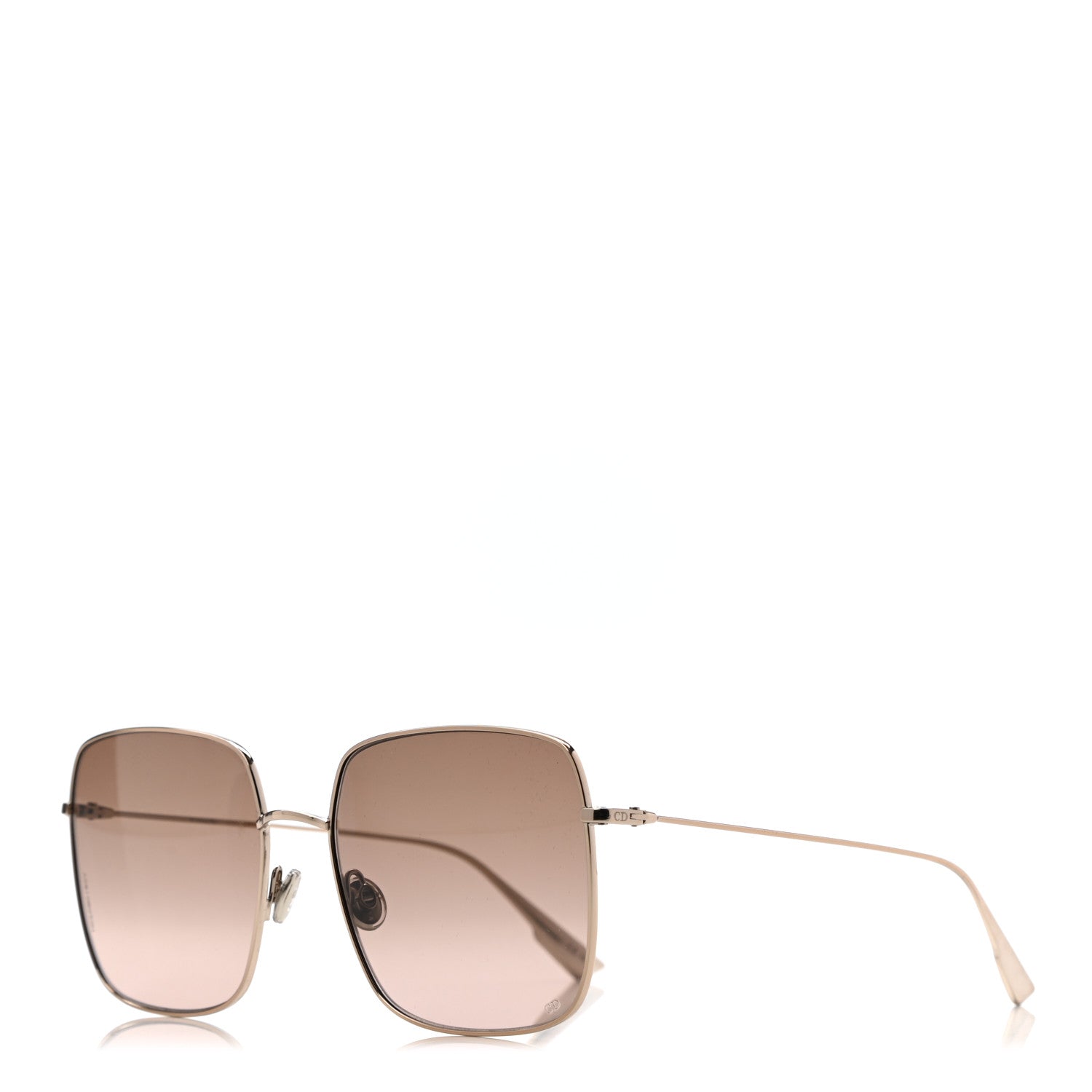 Christian Dior Metal Stellaire 1 Square Sunglasses Gold 1 of 7