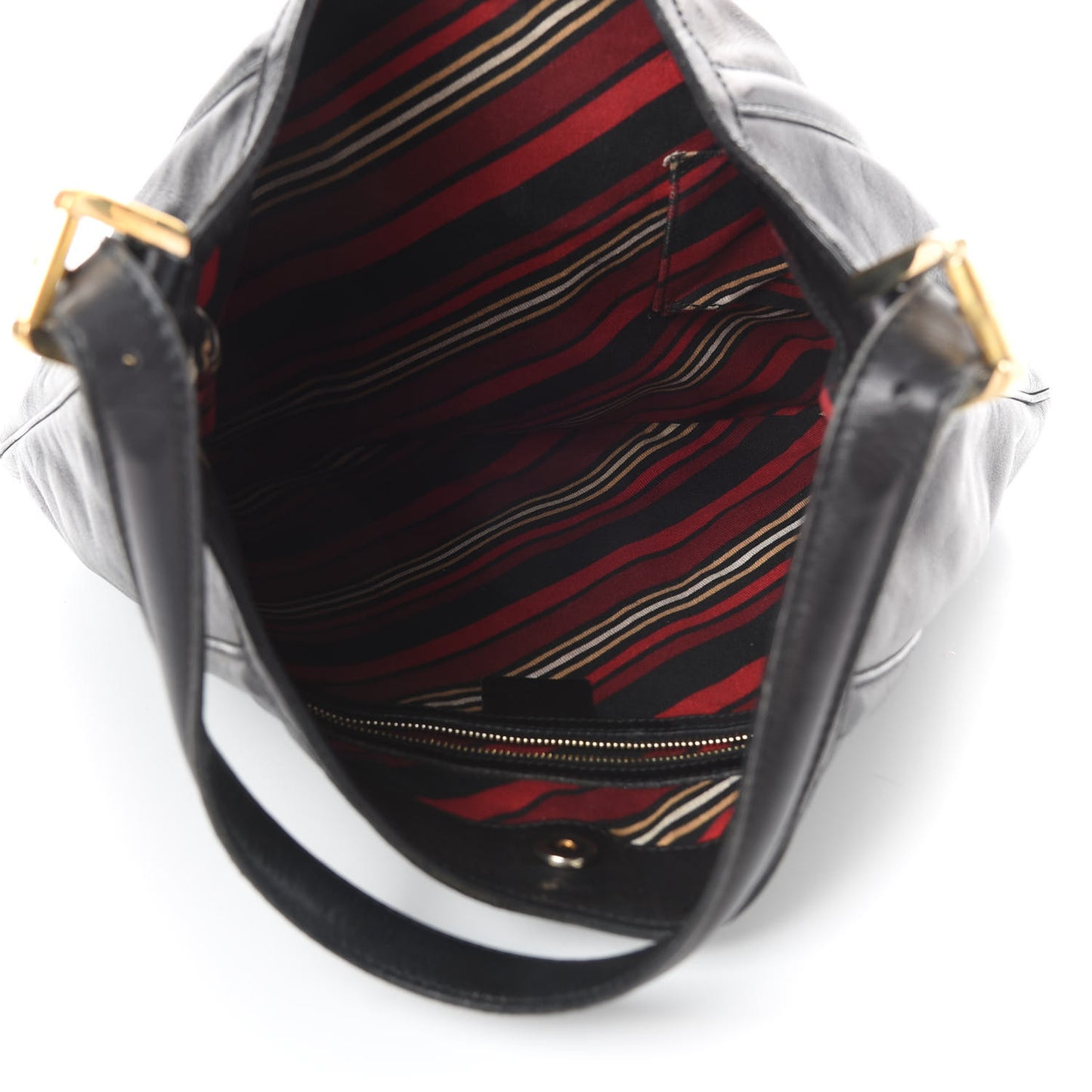 Calfskin Medium Britt Hobo Black