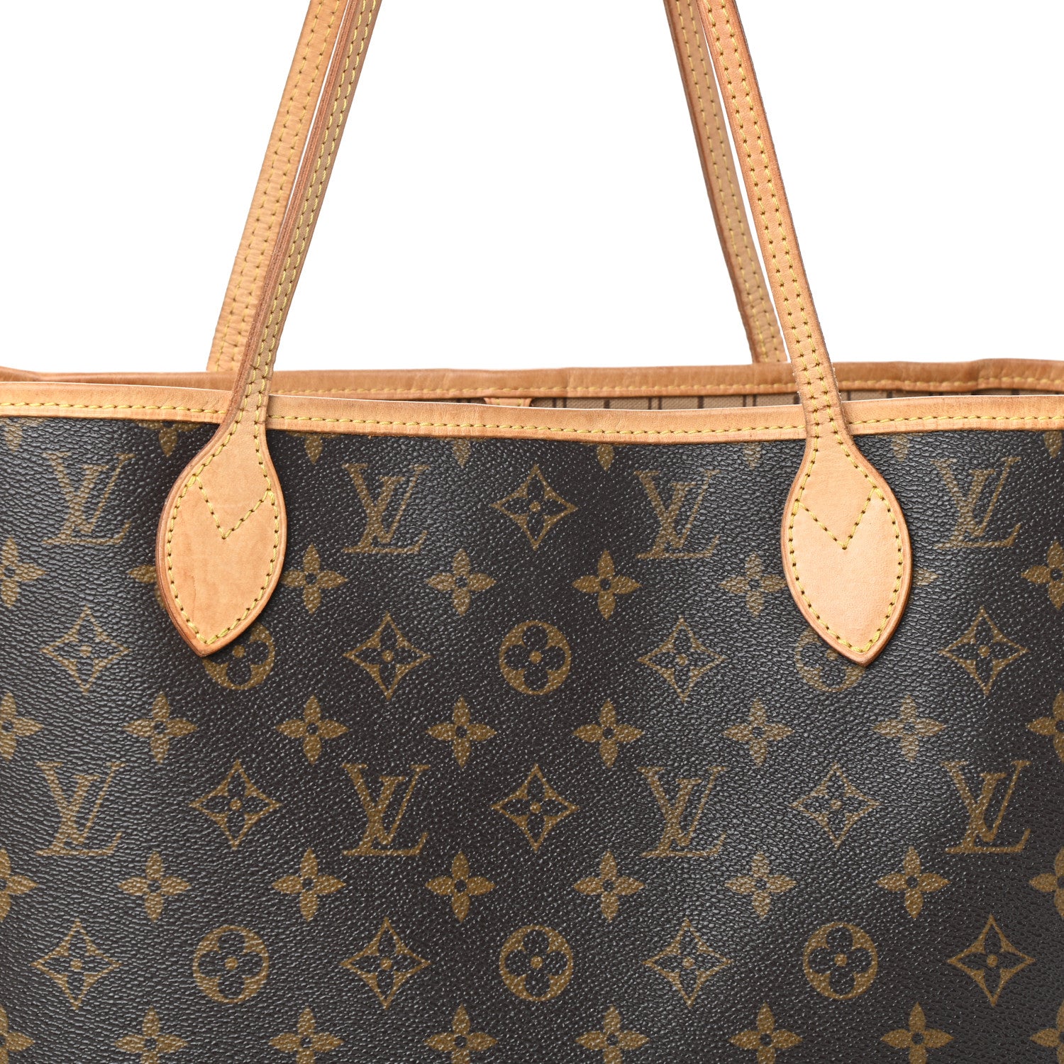Louis Vuitton Monogram Neverfull MM 7 of 9