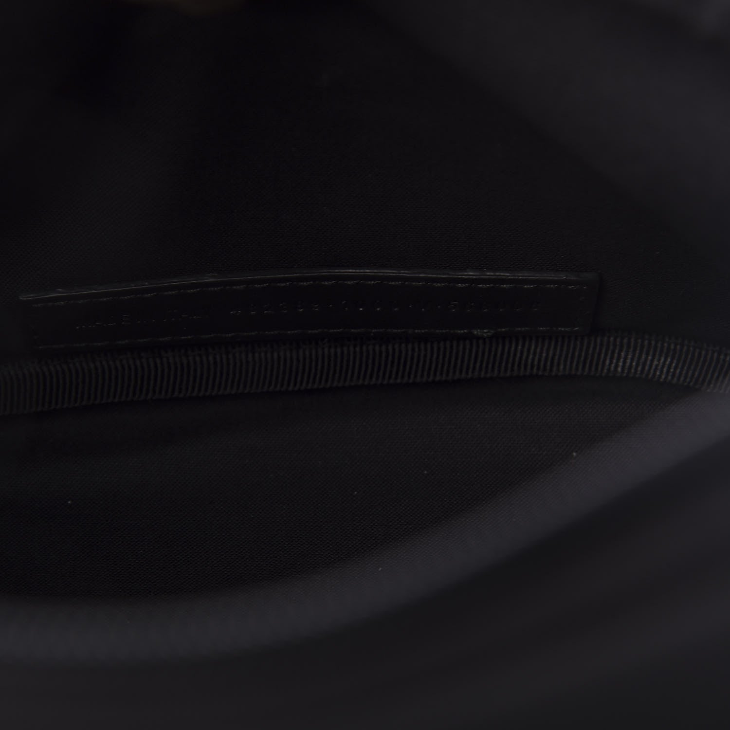 Balenciaga Nylon Logo Embroidered Explorer Beltpack Black 9 of 11