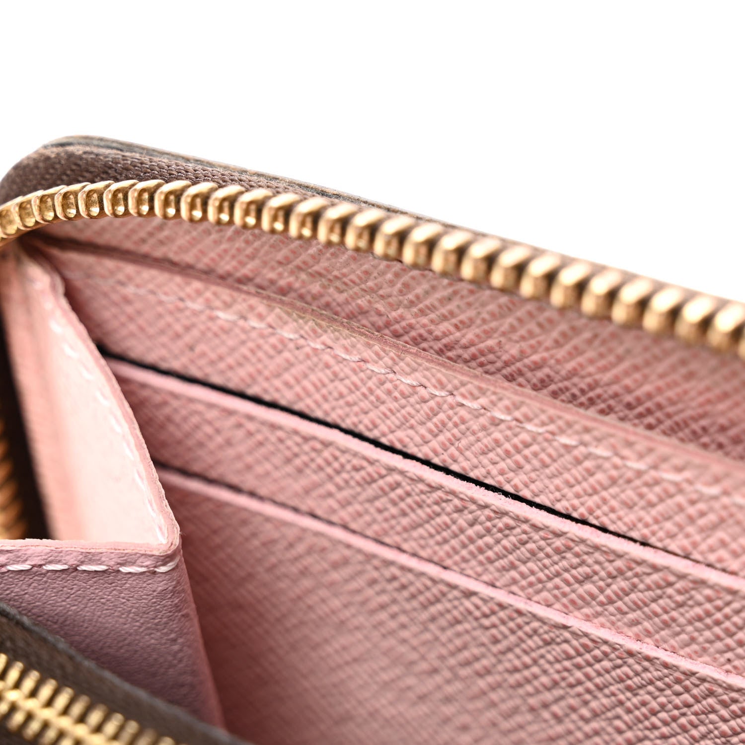 Louis Vuitton Monogram Clemence Wallet Rose Ballerine 8 of 11