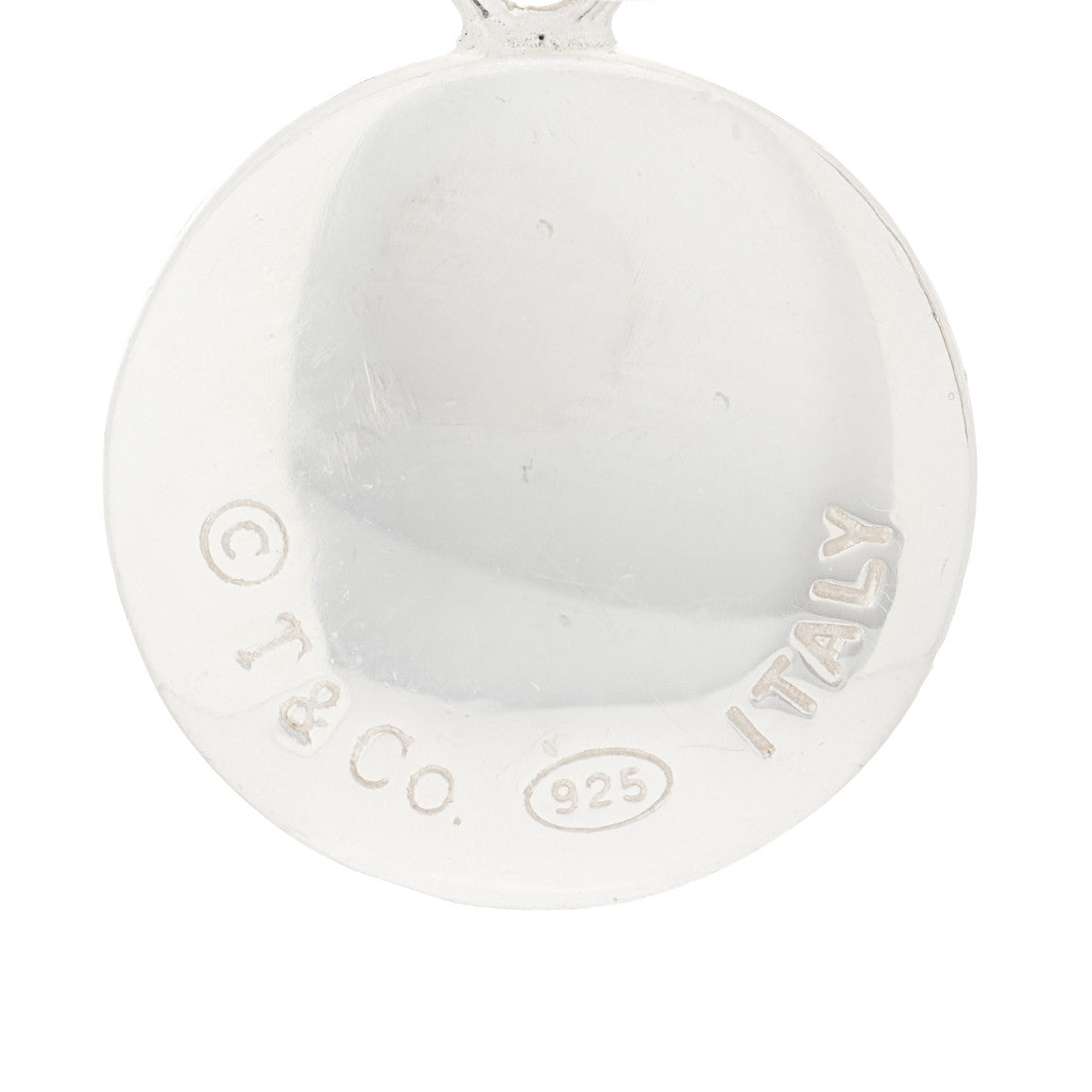 Sterling Silver Round Drop Earrings