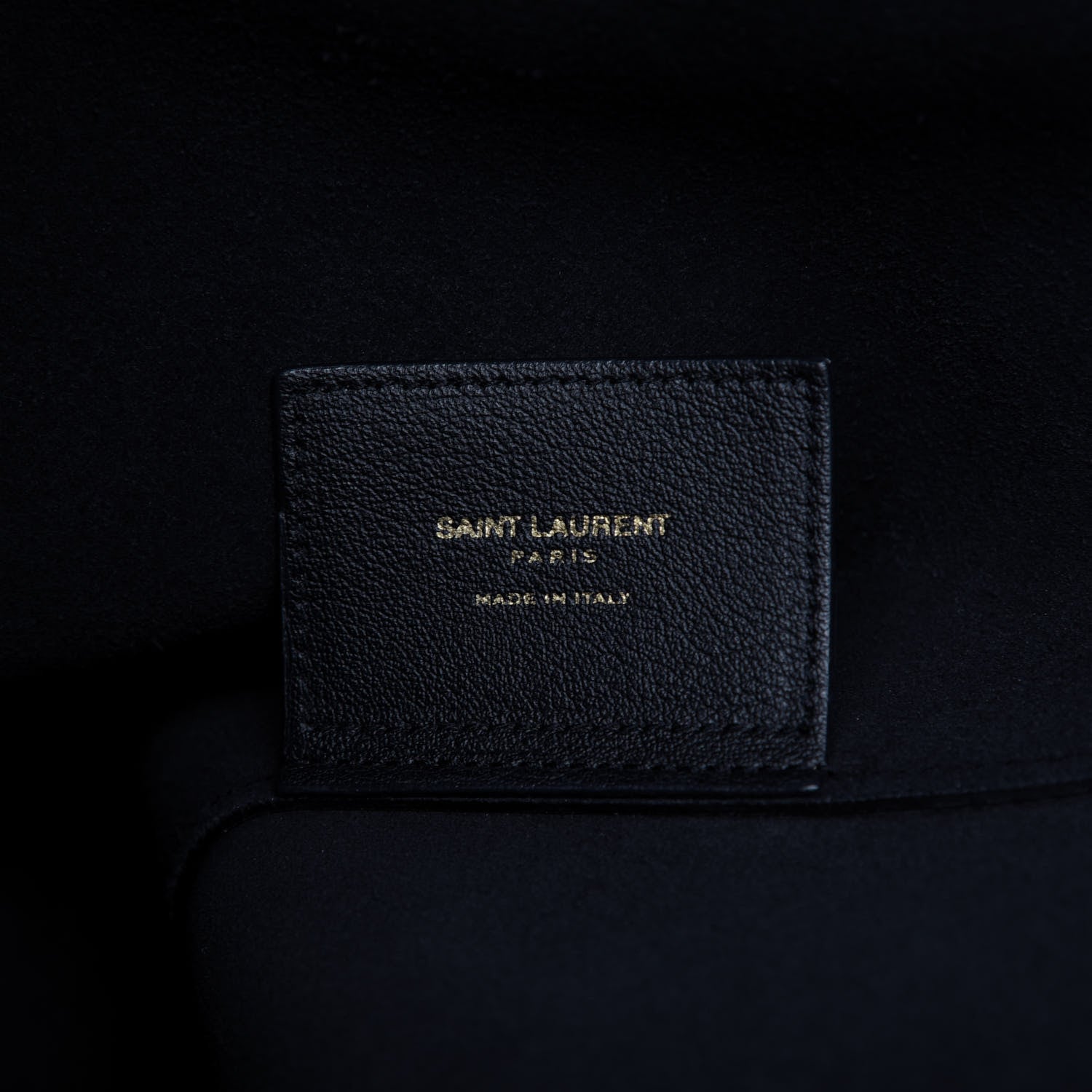 Saint Laurent Calfskin Large Shopping Tote Black 8 of 12