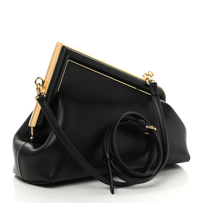 Fendi Shiny Nappa Small Fendi First Black 3 of 12