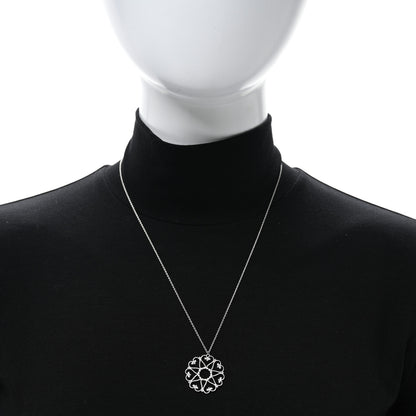 Tiffany Sterling Silver Paloma Picasso Hearts Medallion Pendant Necklace 2 of 5