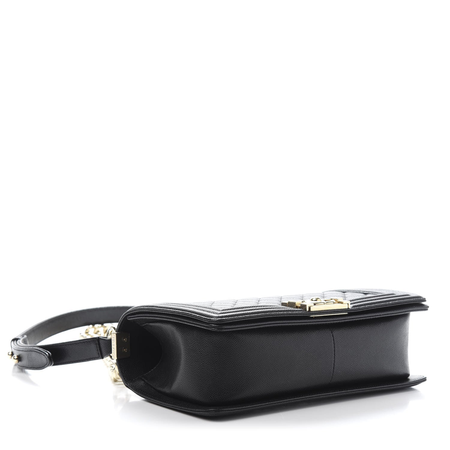 Chanel Caviar Quilted Medium Boy Flap Black 4 of 11