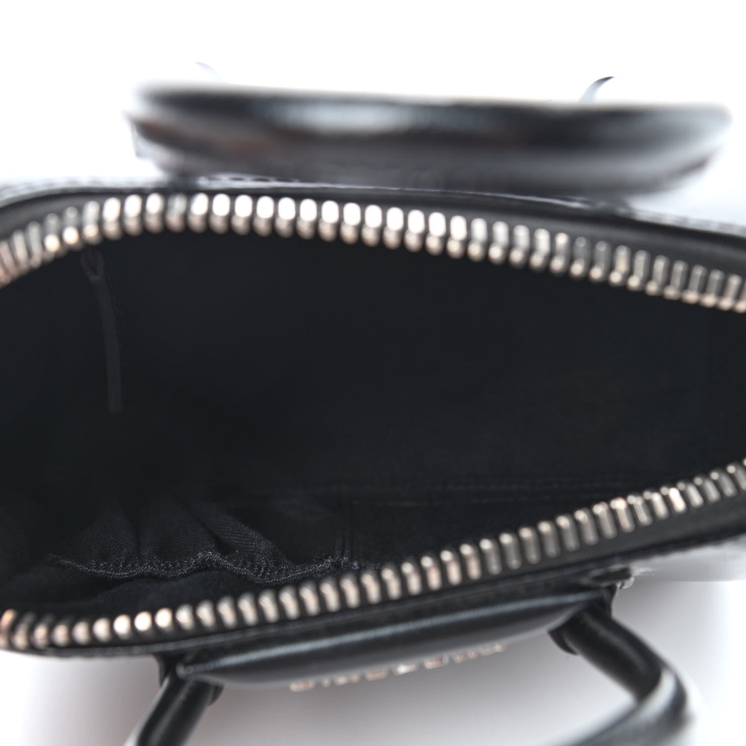 Givenchy Shiny Lord Calfskin Mini Antigona Black 5 of 10