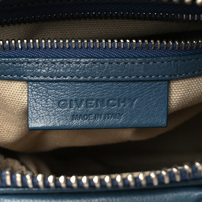 Givenchy Sugar Goatskin Small Antigona Oil Blue 6 of 11